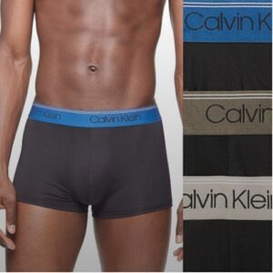 Calvin Klein Microfiber 3-pack Microfiber Stretch Low-Rise Trunk